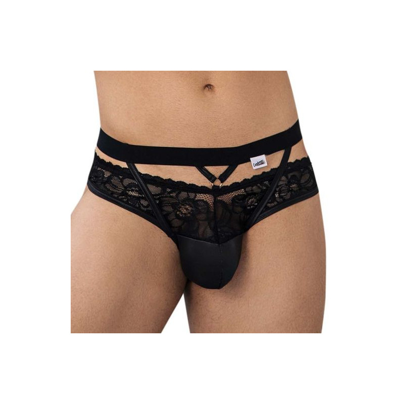 CandyMan Jockstrap Dentelle Lalita Noir